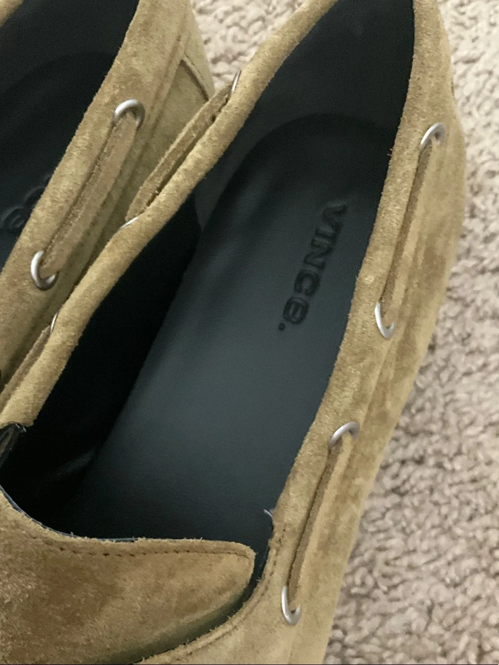 Vince suede upper